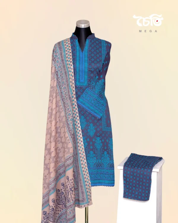 Chaiti Pure Cotton Three Piece