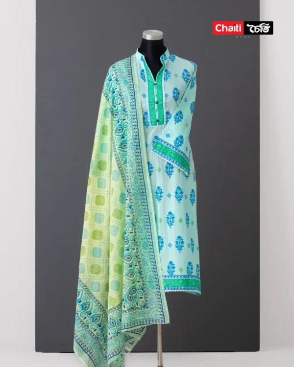 Chaiti Pure Cotton Three Piece
