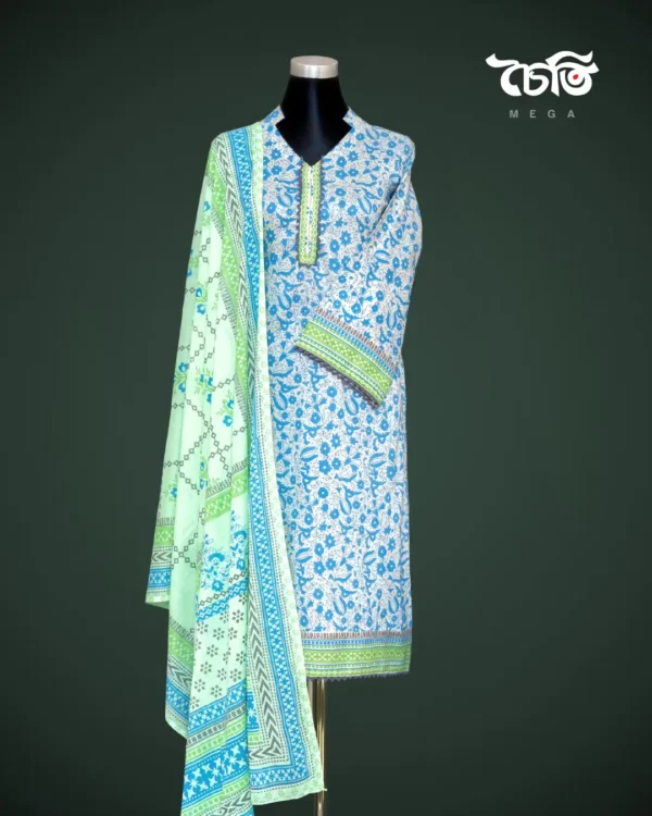 Chaiti Pure Cotton Three Piece
