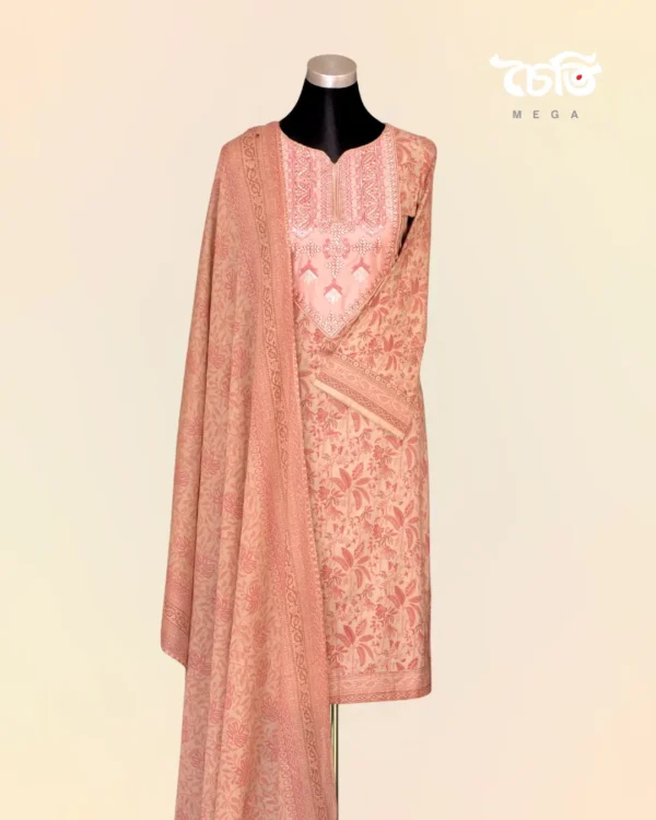 Chaiti Pure Cotton Three Piece