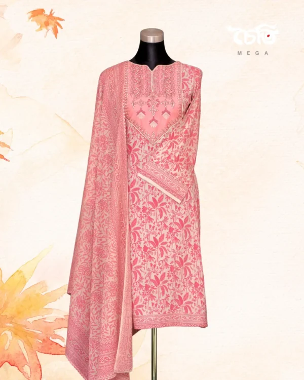 Chaiti Pure Cotton Three Piece