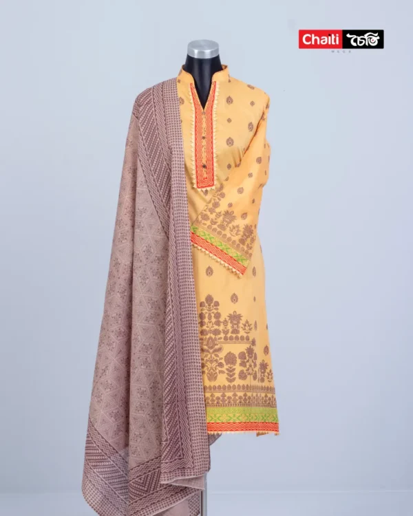 Chaiti Pure Cotton Three Piece