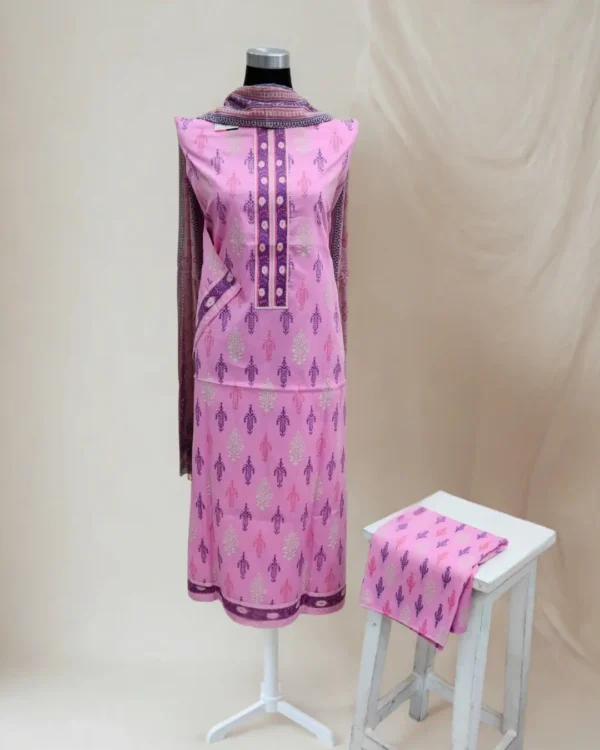 Chaiti Pure Cotton Three Piece