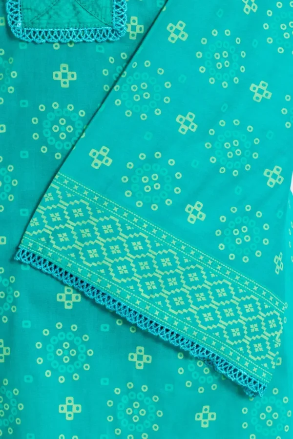 Chaiti Pure Cotton Three Piece - Image 2