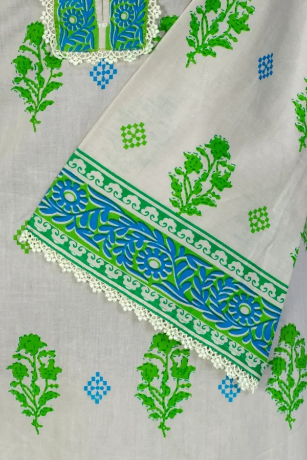 Chaiti Pure Cotton Three Piece - Image 2