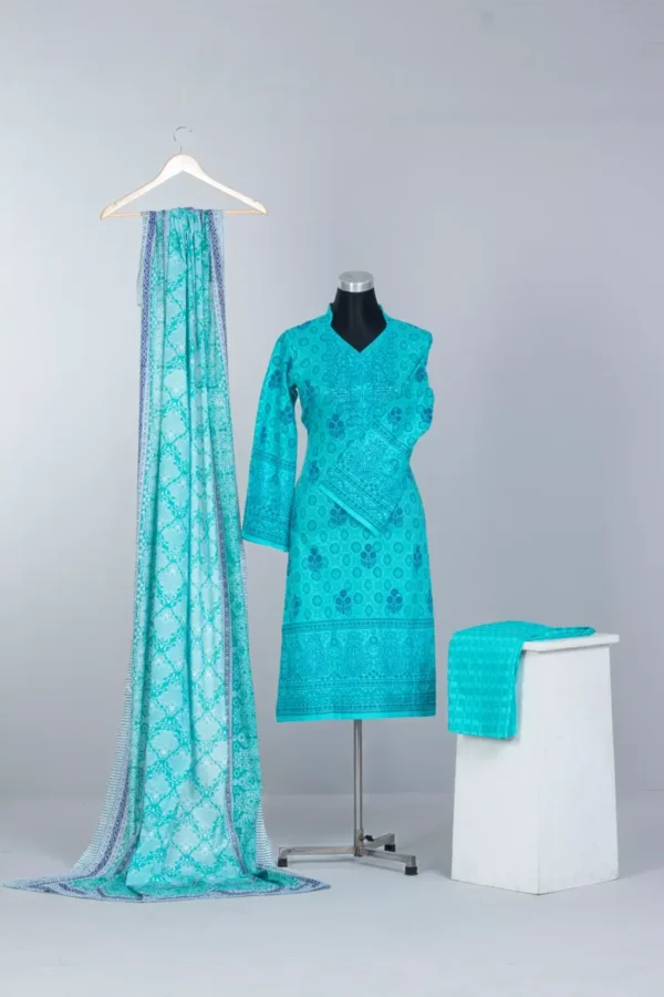 Chaiti Pure Cotton Three Piece